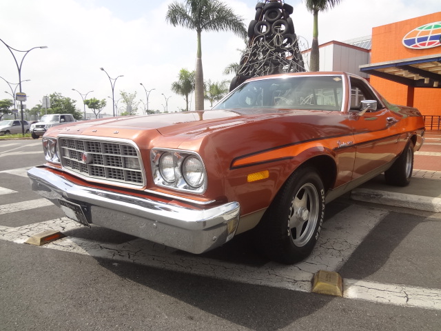 73 Ford truck ranchero 500 #6